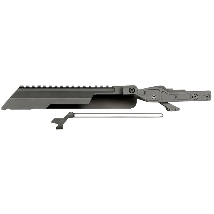 Midwest Industries MIAKALPHARTC AK Alpha Series Railed Top CoverBlack Anodized