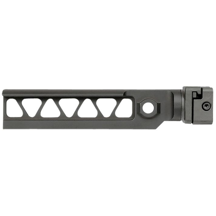 Midwest Industries MIALPHAM4BSF Alpha M4 Beam Black Steel Folding, Fits 1913 Picatinny Rail Adapter, for Mil-Spec Stocks