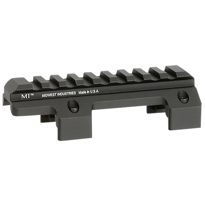 Midwest Industries MIMP5OR HK MP5 and Clones Top Picatinny RailBlack Anodized 0 MOA