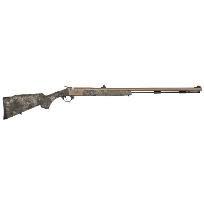 Traditions R748804425WA Pursuit XT Northwest Magnum 50 Cal Musket Ignition 26",Burnt Bronze Barrel/Rec, Veil Wideland Synthetic Furniture, Fiber Optic Iron Sights