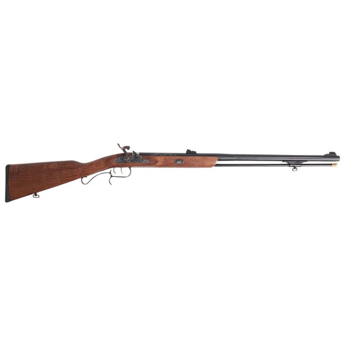 Traditions R392001 ShedHorn50 Cal Musket 26" Black Cerakote Fluted Barrel, Fixed HardwoodStock