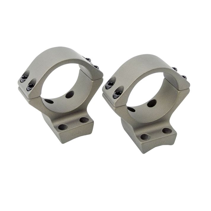 Talley SB950735 Scope Mount/Ring ComboSmoked Bronze Cerakote 1" Tube Fits X-Bolt High Rings