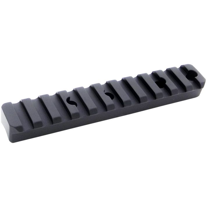 Talley P00252751 Picatinny RailBlack Anodized Aluminum Traditions Break Action Muzzleloaders/Traditions NitroFire Break Action