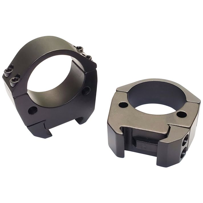 Talley TMS35L Modern SportingBlack Anodized Aluminum 35mm Tube Low Picatinny Rail 0 MOA