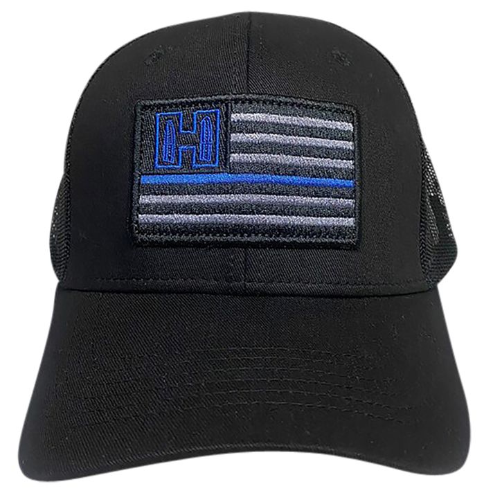 Hornady Gear 10160 Hornady Blue Line Black American Flag Patch
