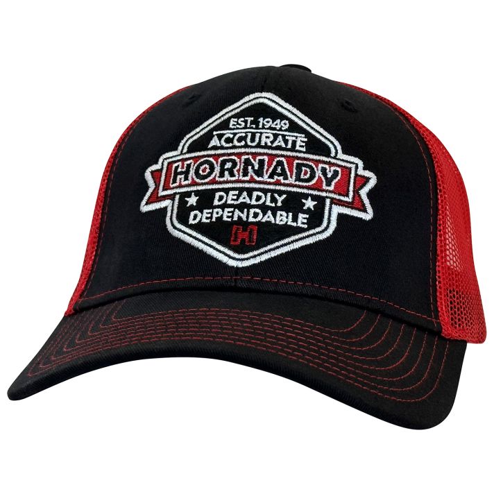 Hornady Gear 30200 Hornady Banner Black Hornady Patch
