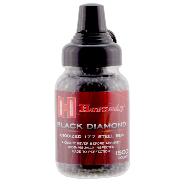 Umarex USA 2211056 Hornady Black Diamond 177 Steel 1500/Bottle