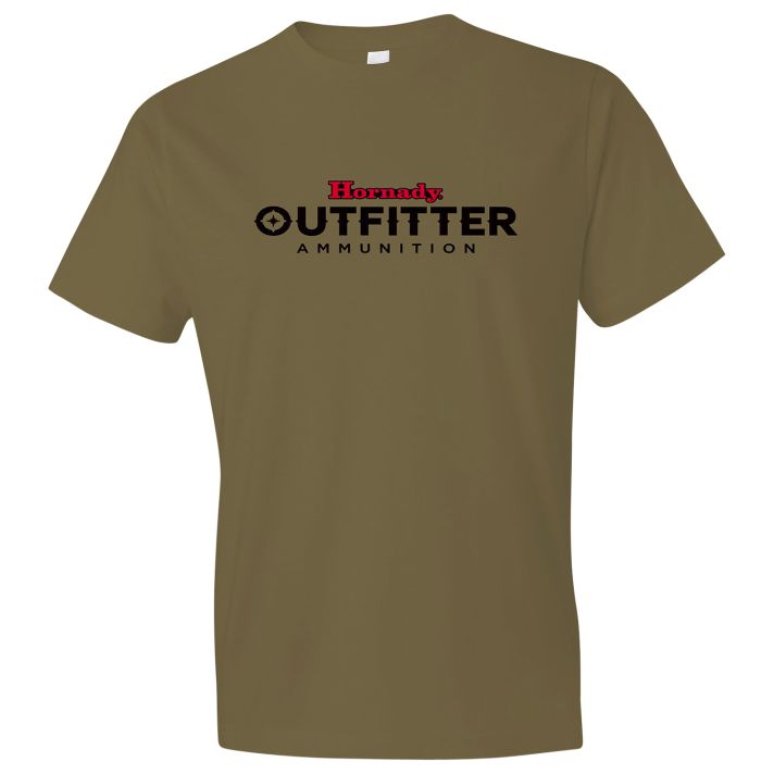 Hornady Gear 31364 Big BuckCoyote Brown, Cotton Short Sleeve, Semi-Fitted, XL