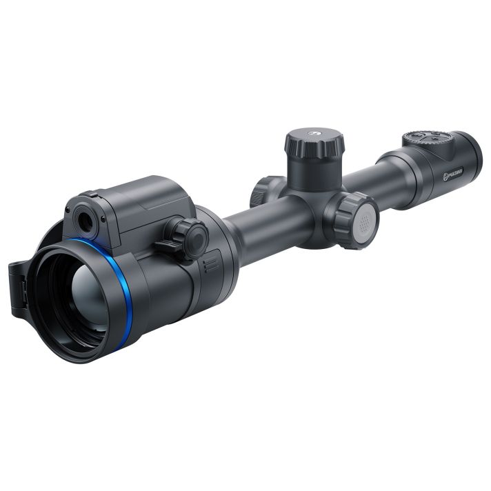 Pulsar PL76572 Thermion Duo DXP55 Thermal Rifle Scope Black Anodized 2-16x50 Thermal/4-32x35 Digital Multi Reticle 640x480, 50Hz Resolution