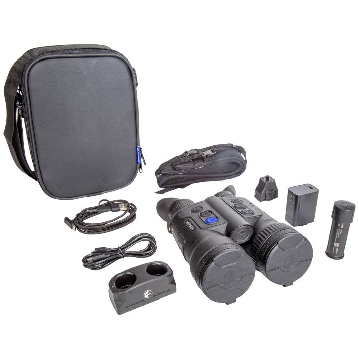 Pulsar PL77481 Merger LRF XL50 Thermal Binocular Black 2.5-20x50mm Features Laser Rangefinder
