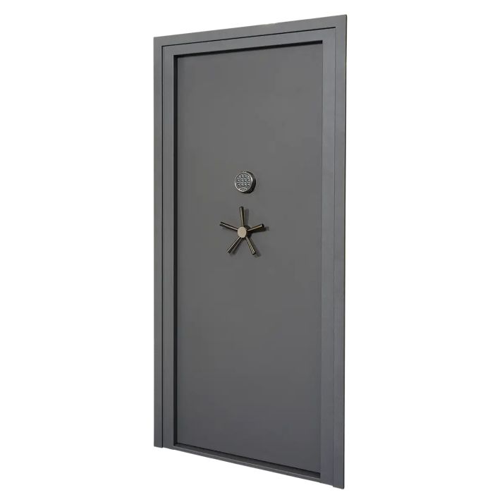 SnapSafe 75421 Vault Door Premium Dark Gray 81" High 12 Gauge Steel