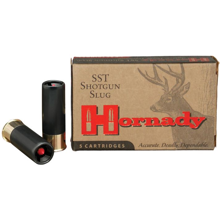 Hornady 8623 SST12 Gauge 2.75" FTX Slug Shot 5 Per Box/ 20 Case