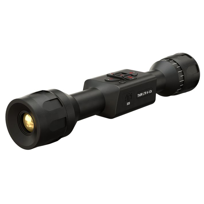 ATN TIWSTLTV325X Thor LTVThermal Rifle Scope Black 4-12x25mm Illuminated Multi Reticle 320x240 Resolution