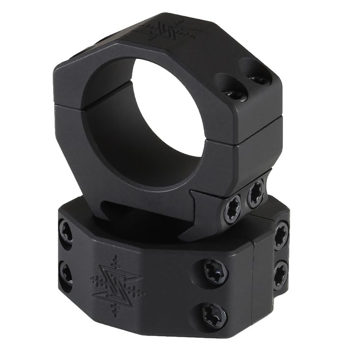 Seekins Precision 0010620010 Scope RingsMatte Black 30mm Medium