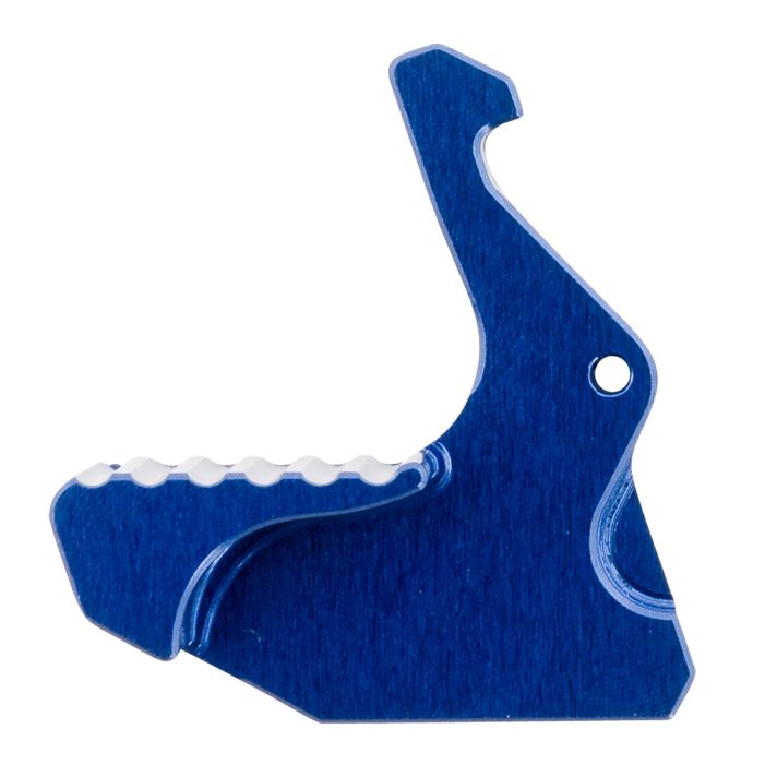 Rise Armament RA212GIBLU Extended Charging Handle Latch RA-212 Patriot Blue Aluminum fits Mil-Spec AR Charging Handles