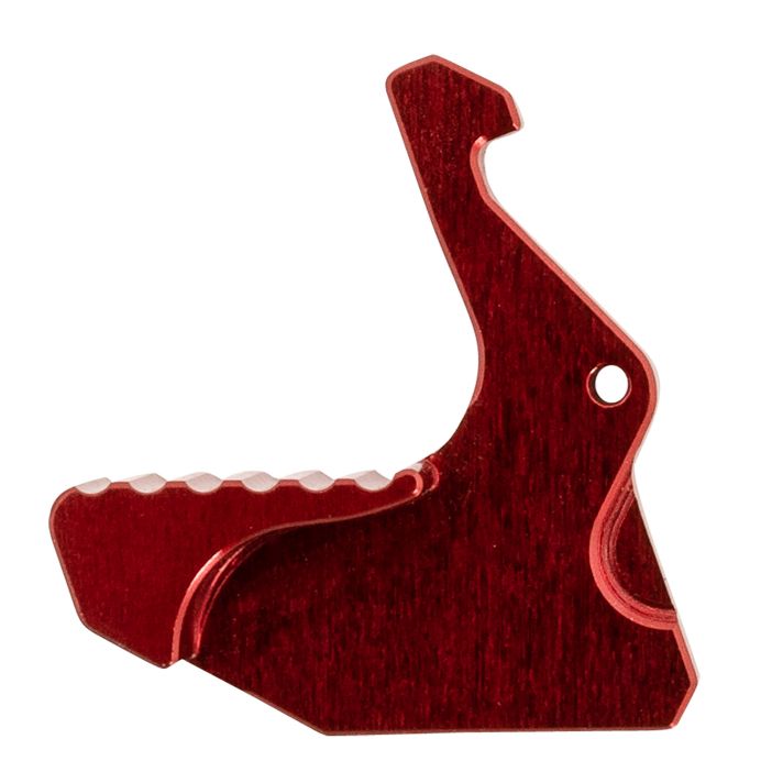 Rise Armament RA212GIRR Extended Charging Handle Latch RA-212 RISE Red Aluminum fits Mil-Spec AR Charging Handles