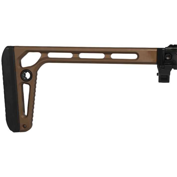 Sig Sauer 8901268 Minimalist PlusCoyote Brown Aluminum Fits Sig MPX Fits Sig MCX Folding 9" OAL