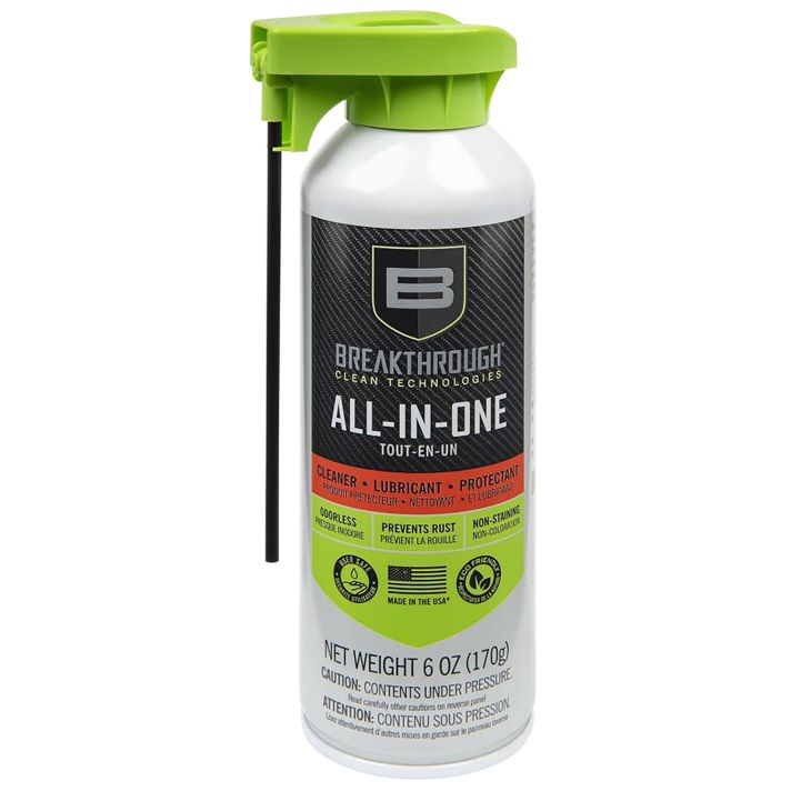Breakthrough Clean BTACLP6OZ All-In-One Gun Care Aerosol 6 oz