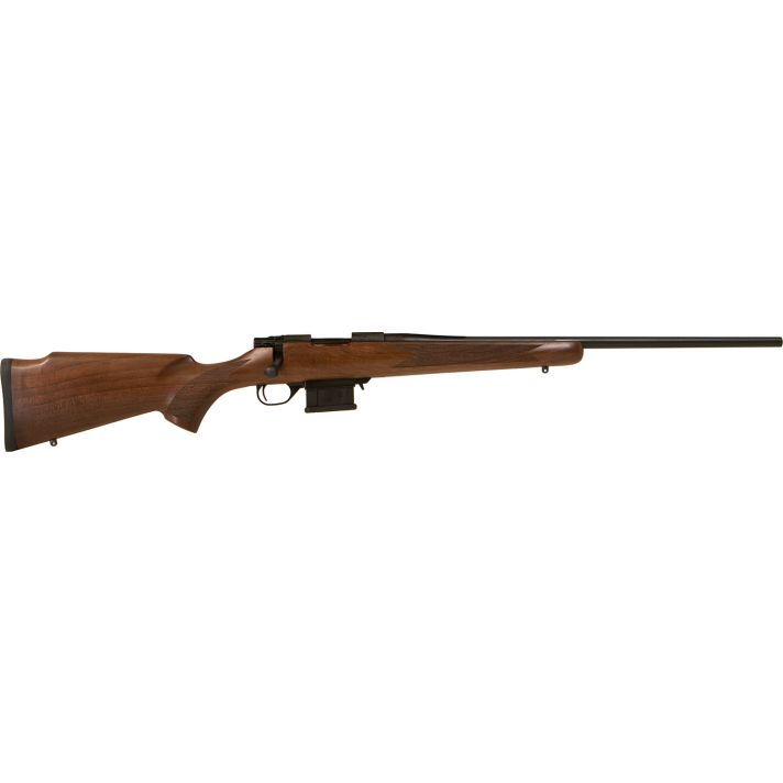 Howa HWH6ARC M1500 Mini Hunter 6mm ARC 5+1 22" Black Threaded Barrel, Black Drilled & Tapped Steel Receiver, Walnut Fixed Stock, Right Hand