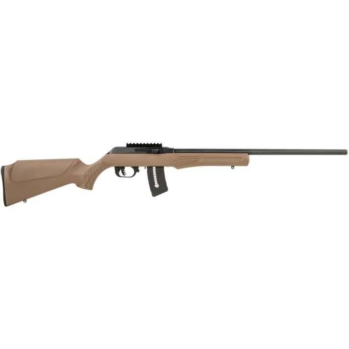 Rossi RS22W2111B RS2222 WMR 10+1 21", Matte Black Barrel/Rec, Brown Fixed Monte Carlo Stock, Optics Mount