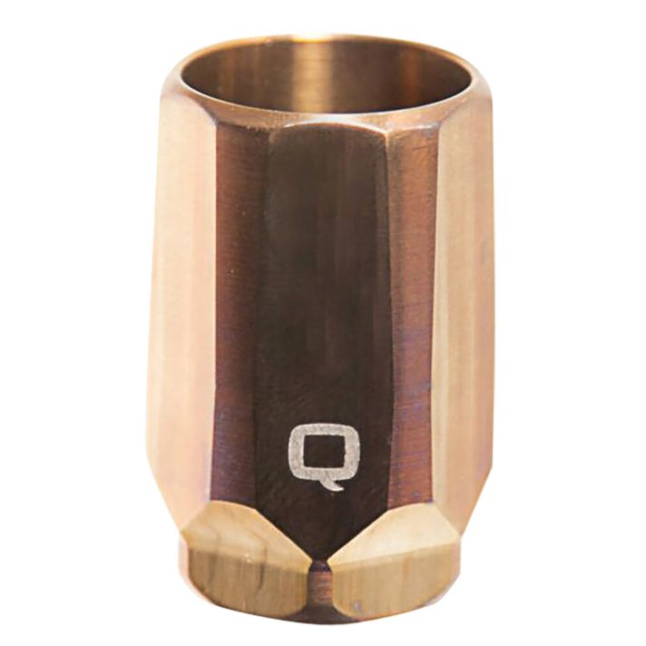 Q LLC WHISTLETIP Whistle Tip Blast Mitigation Device QD, Copper, 1.85" L, 1.16" D, for Cherry Bomb Brake