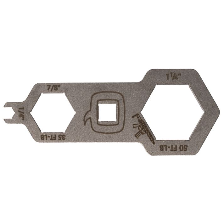 Q LLC TOOLMULTIHB Honey Badger Multi-Tool Silver Stainless Steel