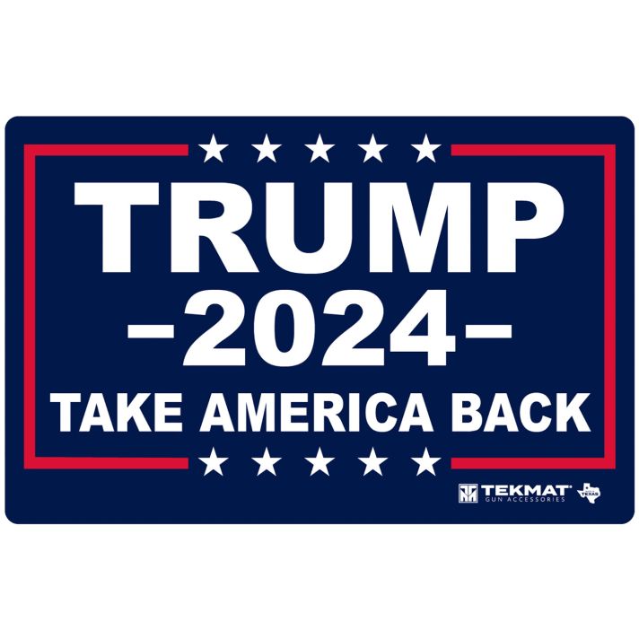 TekMat TEK42TRUMPMAGA Trump 2024 Door Mat Rubber 25"x42"