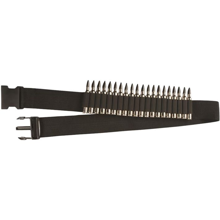 Hunters Specialties 00682 Rifle Shell BeltBlack Nylon Webb 20rd Waist Mount