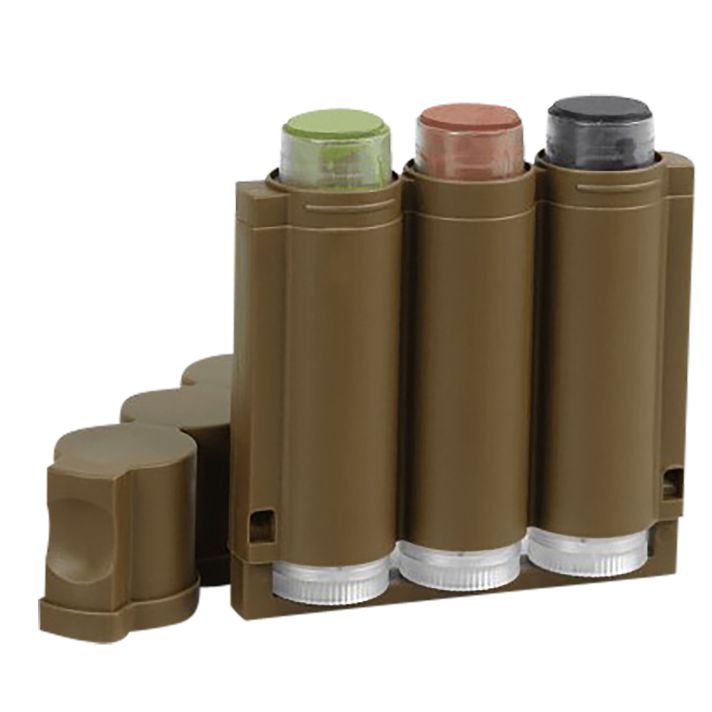Hunters Specialties 00261 Speed Camo Tri-Color Makeup Black/Brown/Green Pocket 3 Pieces
