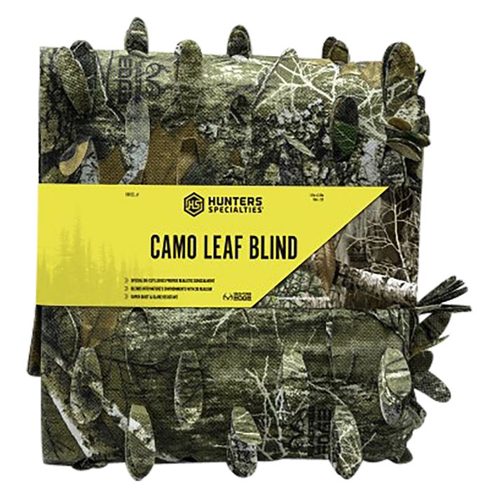 Hunters Specialties 100123 Camo Leaf BlindRealtree Edge Polyester