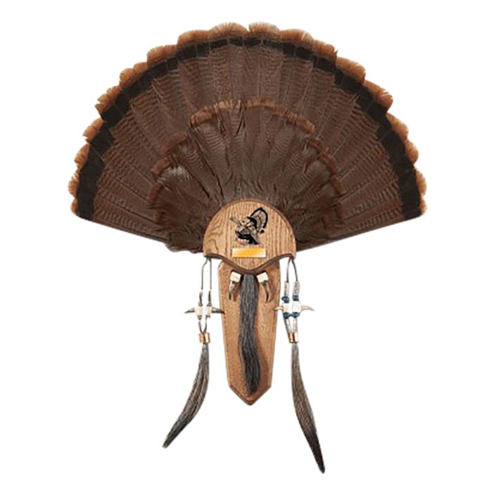 Hunters Specialties STR06949 Three Beard Mounting Plaque Includes Mounting Hardware