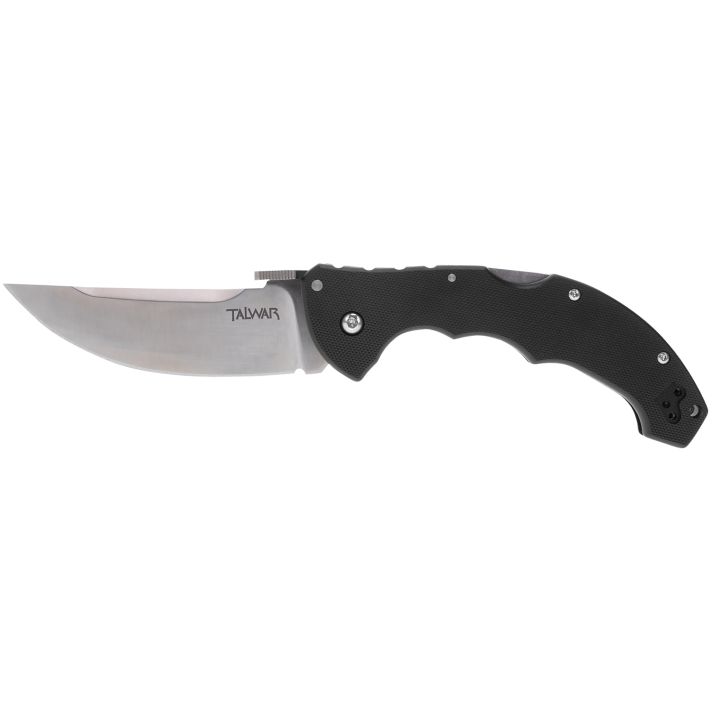 Cold Steel CS21TTL 4" Folding Straight Back Plain S35VN Blade 5.25" G10 Handle Includes Belt Clip