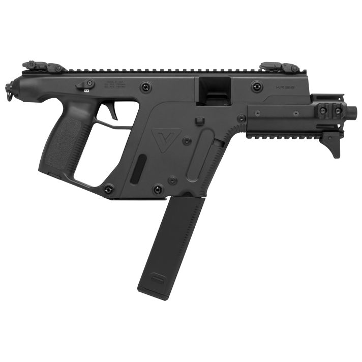 Kriss USA KV45PBL30 Vector Enhanced SDP Gen2 45 ACP 30+1 6.50" Black Nitride Threaded Barrel, Black Picatinny Rail, MK5M Modular Rail, Glock Magazine Compatible