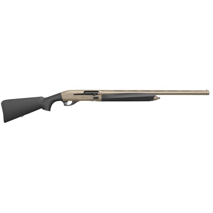 Retay USA K251EBK26 Masai MaraInertia Plus 12 Gauge 3.5" 4+1 (2.75") 26" Deep Bore Drilled, FDE Barrel/Rec, Black Synthetic Furniture, TruGlo Fiber Optic Sight