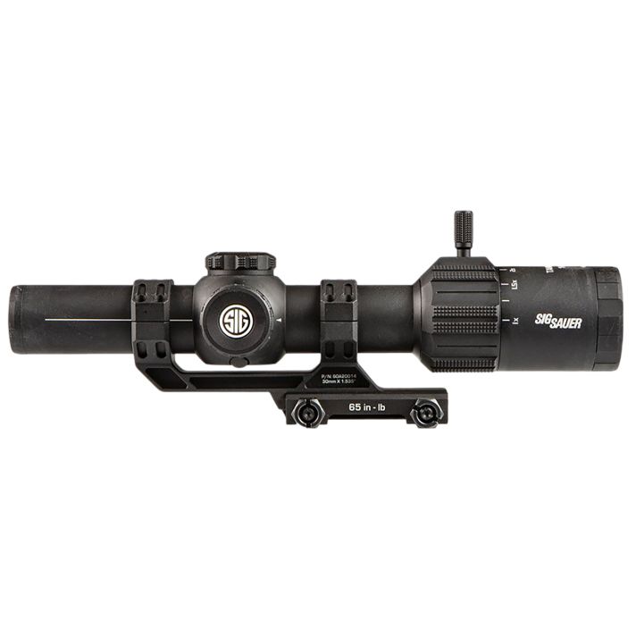 Sig Sauer Electro-Optics SOTM61002 Tango-MSR LPVO Black 1-6x24mm 30mm Tube Illuminated BDC6 Reticle