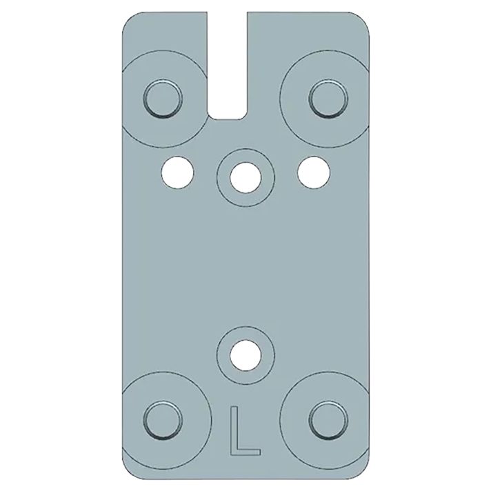 Beretta USA EUS03051 90/92Silver, Fits Beretta 90/92, RDO Leupold Pattern Footprint Mount