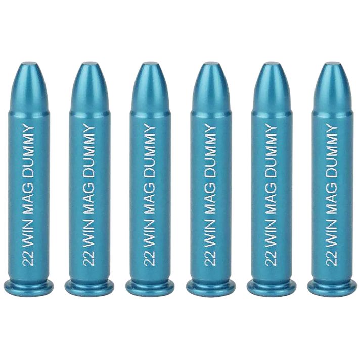 A-Zoom 12204 Rimfire Action Proving Dummy Rounds 22WMR 6Pack