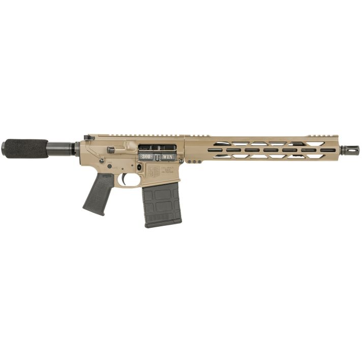 Diamondback DB1222C061 DB10308 Win 20+1 13.50", FDE, Carbon Lower, 9" M-LOK Handguard, Black Padded Buffer Tube/Magpul Grip