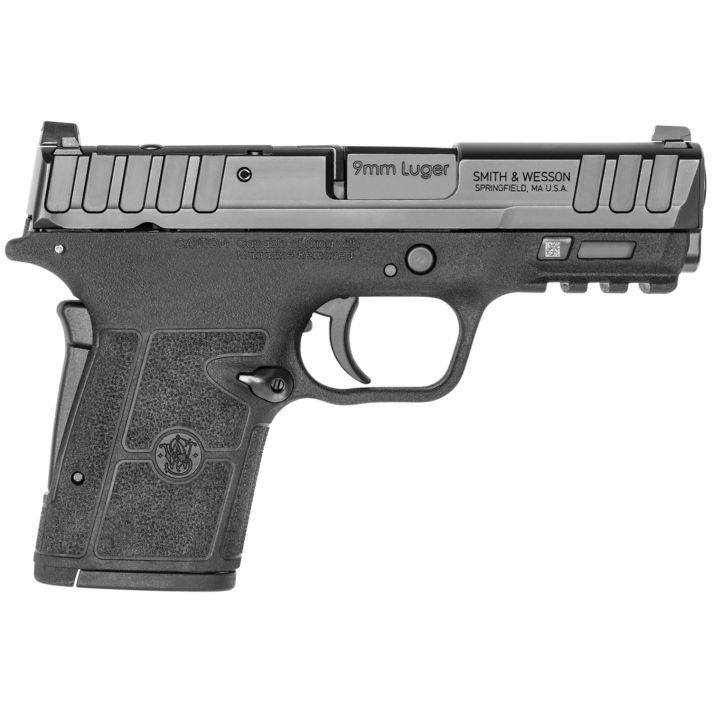 Smith & Wesson 13733 EqualizerMicro-Compact 9mm Luger 10+1 3.68" Black Armornite Steel Barrel, Optic Ready/Serrated Slide, Black Polymer Frame w/Picatinny Rail, Black Textured Polymer Grips