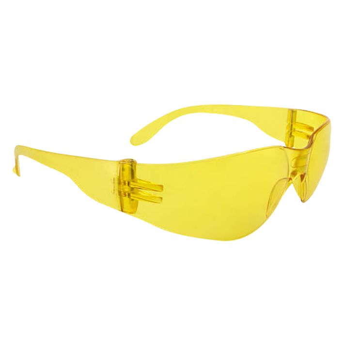 Radians MR0140ID Mirage Safety Eyewear Adult Amber Lens Polycarbonate Amber Frame
