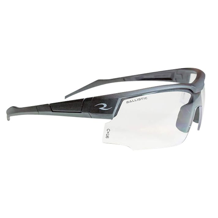 Radians SB0110CS SkyBow Shooting Glasses Clear Lens Black Frame
