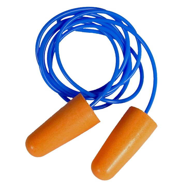 Radians FP8100BP Foam Ear Plugs Corded 32 dB In The Ear Orange 3 Pair