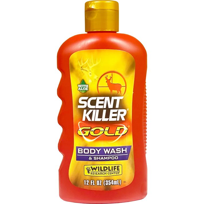 Wildlife Research 1240 Scent Killer Gold Body Wash/Shampoo Odor Eliminator 12 oz Bottle