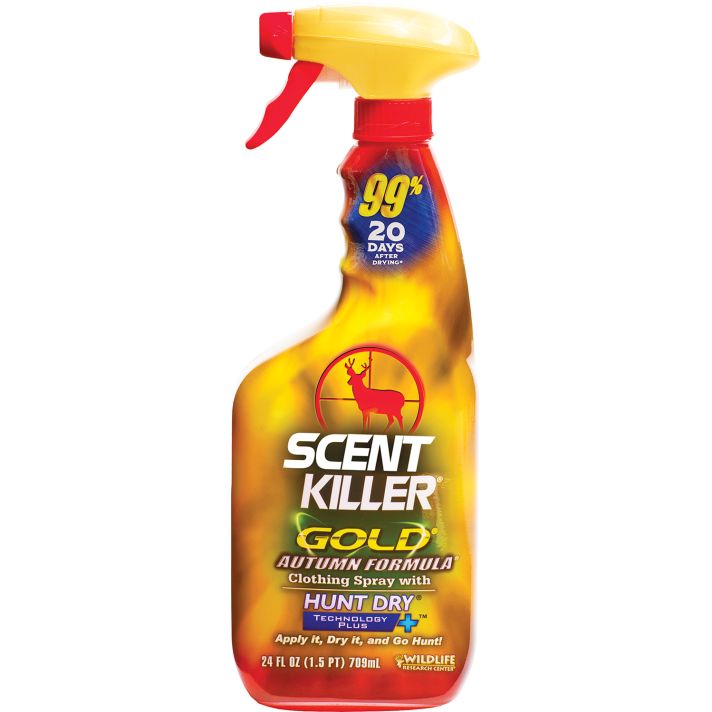 Wildlife Research 1275 Scent Killer Gold Autumn Formula Odor Eliminator 24 oz Trigger Spray