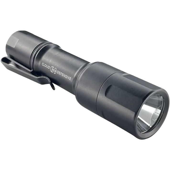 Cloud Defensive CD2007HCDFP650BLK MCH-HC Dual Fuel Black Anodized 400/1100 Lumens White LED