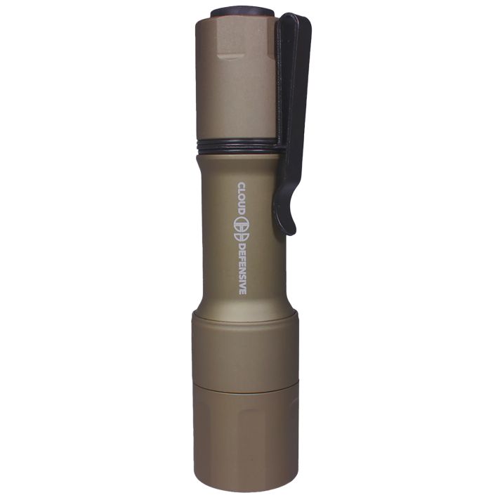 Cloud Defensive CD2007HCDFP650FDE MCH-HC Dual Fuel Flat Dark Earth 400/1100 Lumens White LED