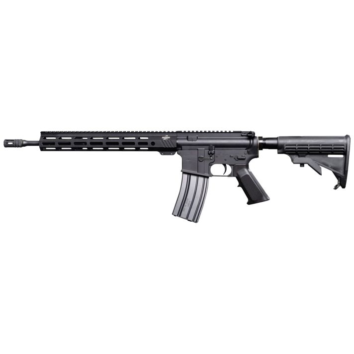 Bushmaster 0010017BLK QRC II 5.56x45mm NATO 30+1 16", Black, Collapsible Carbine Stock, A2 Grip, 14" M-LOK Handgaurd
