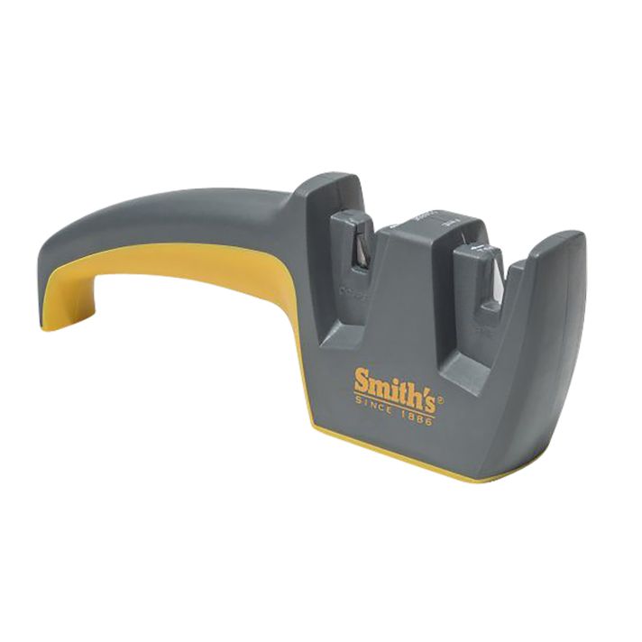 Smiths Products 50348 Hand Held Carbide Sharpener Coarse/Fine Gray/Yellow Plastic