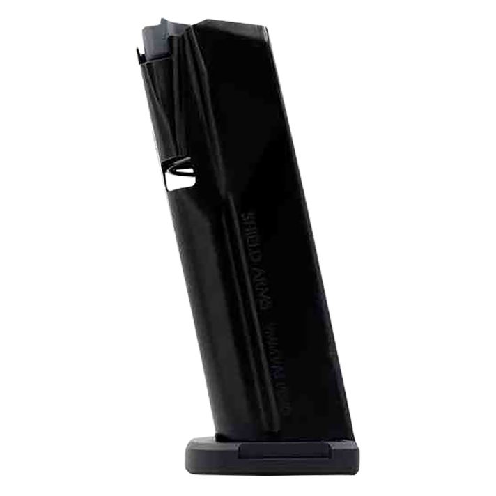 Shield Arms SAS15NCGEN3 S15 Magazine Gen 3 15rd Flush 9mm Luger Fits Glock 48/43X Black Steel