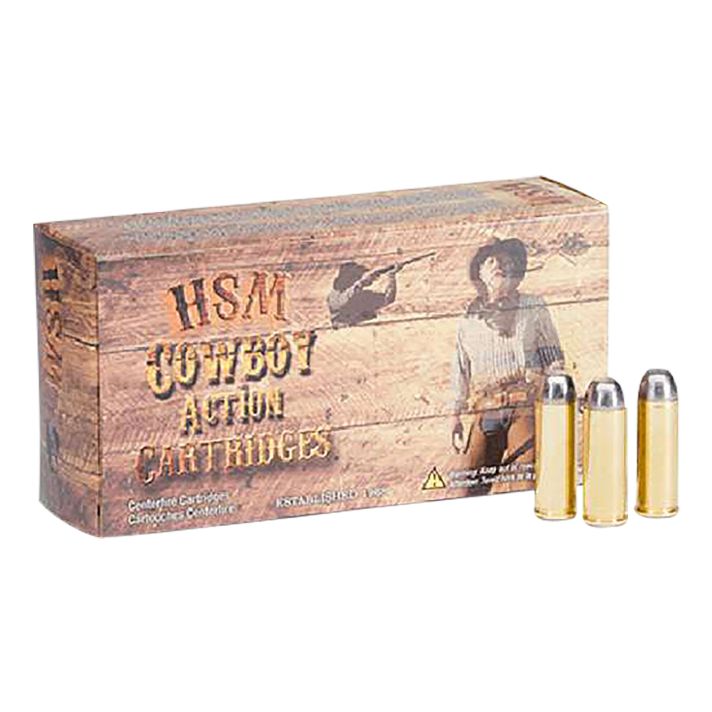 HSM 383N Cowboy Action38 Special 148 gr Semi Wadcutter 50 Per Box/ 10 Case